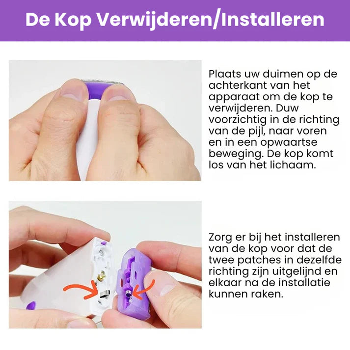 Silkease™ mini epilator